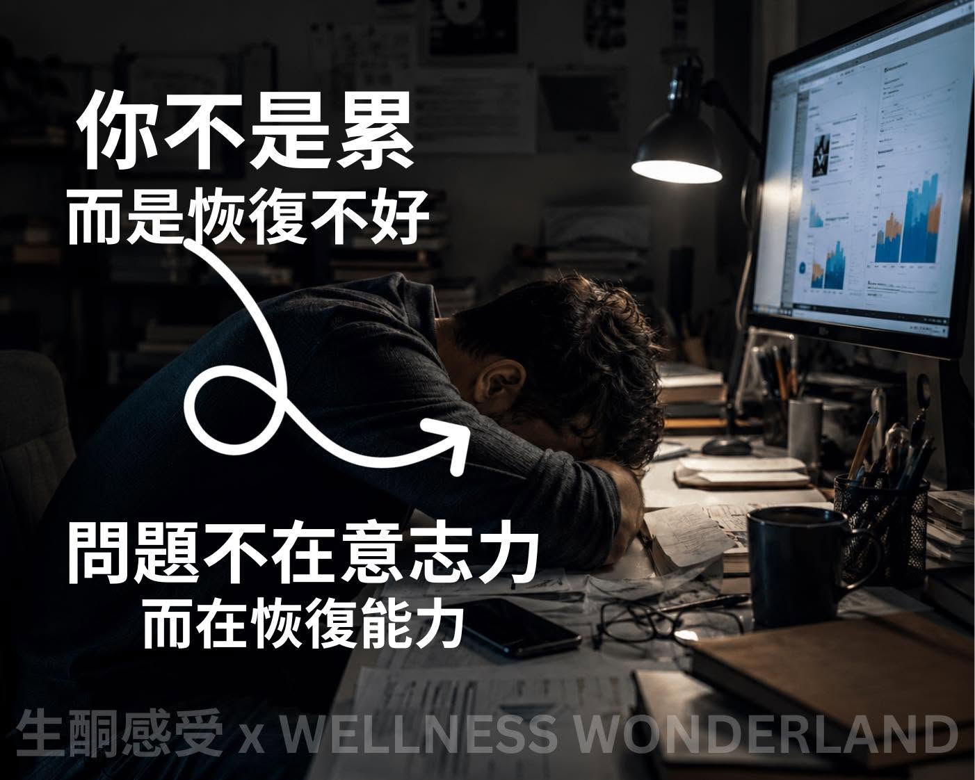 你不是累，而是恢復不好