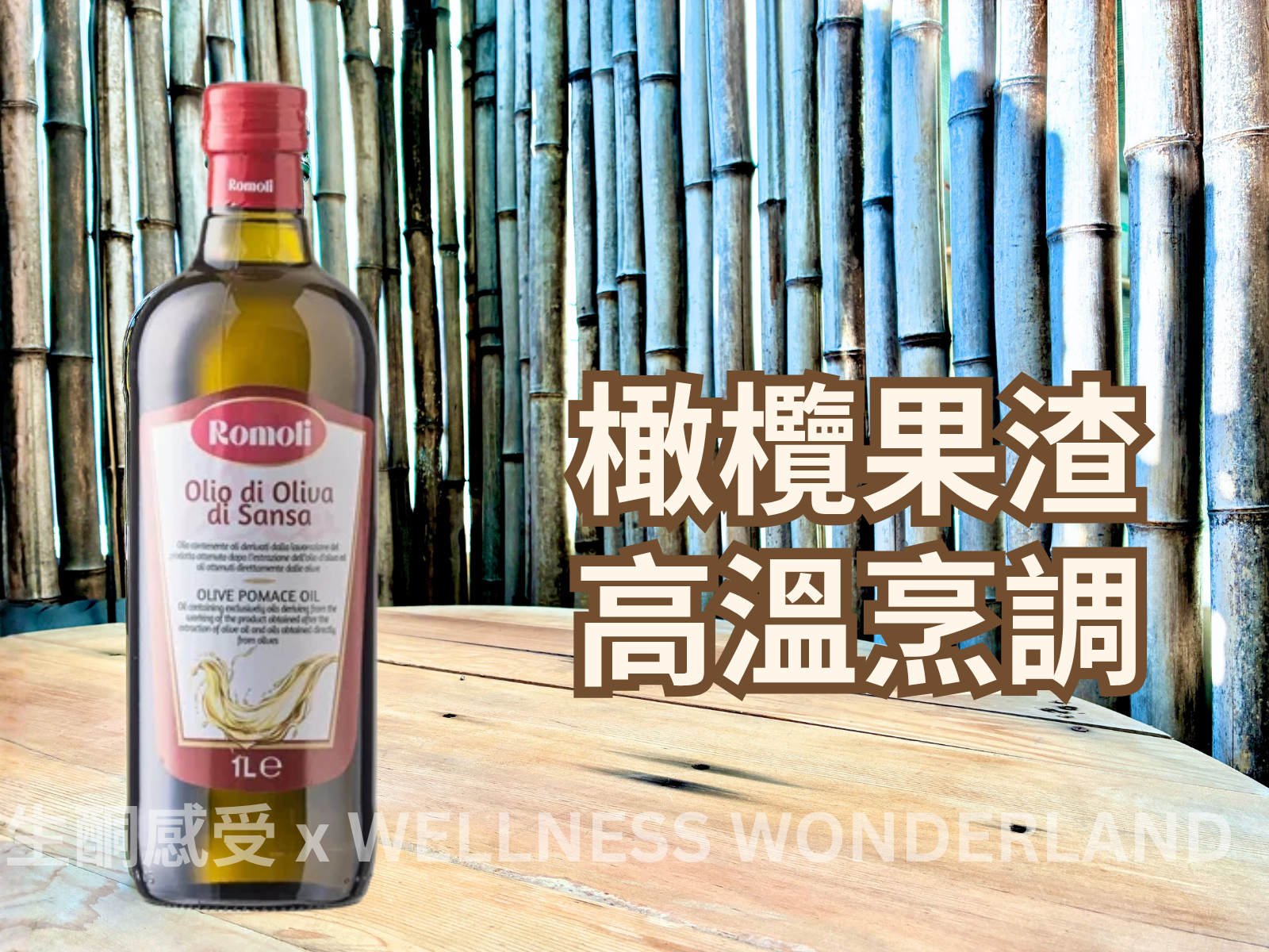 美國 Romoli<BR>Olive Pomace Oil 橄欖果渣油
