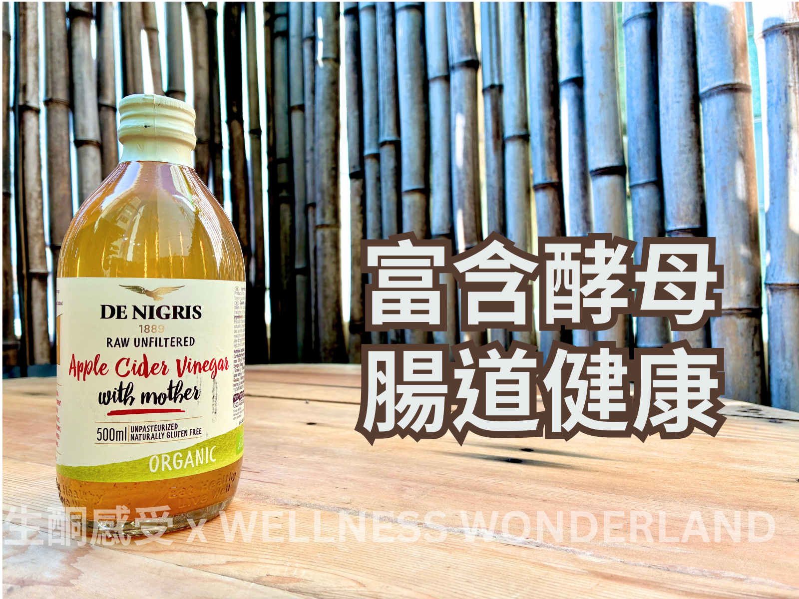 意大利 De Nigris<BR>Apple Cider Vinegar 蘋果醋
