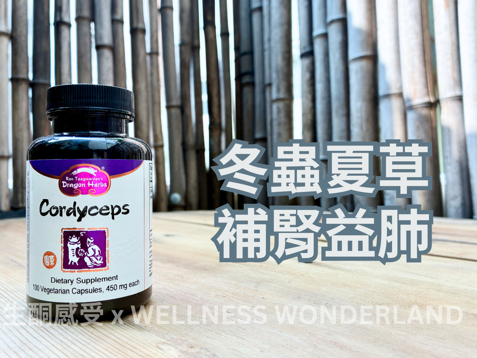 美國 Dragon Herbs<BR>Cordyceps 冬蟲夏草