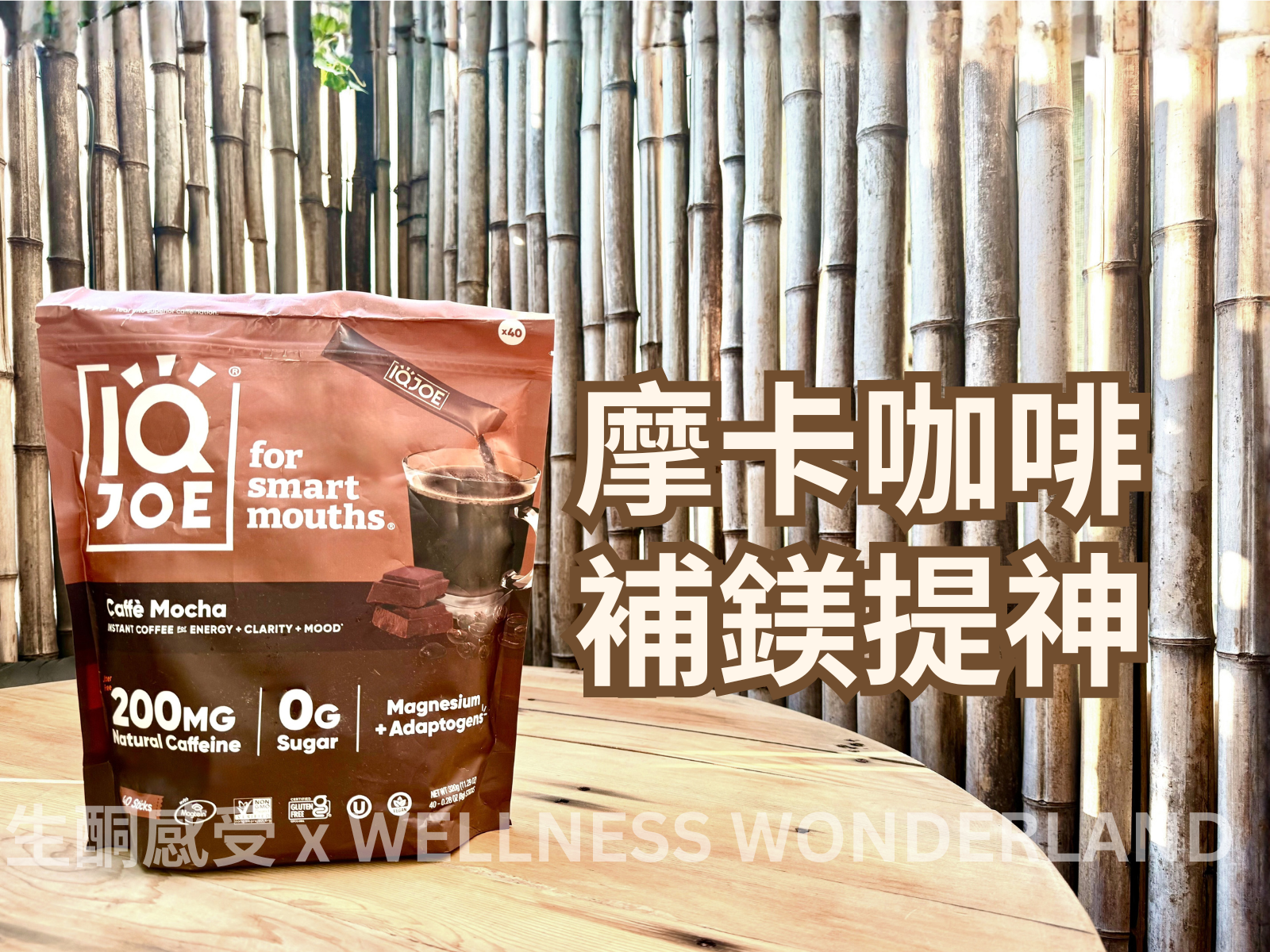 美國 IQ JOE<BR>Caffe Mocha 咖啡摩卡