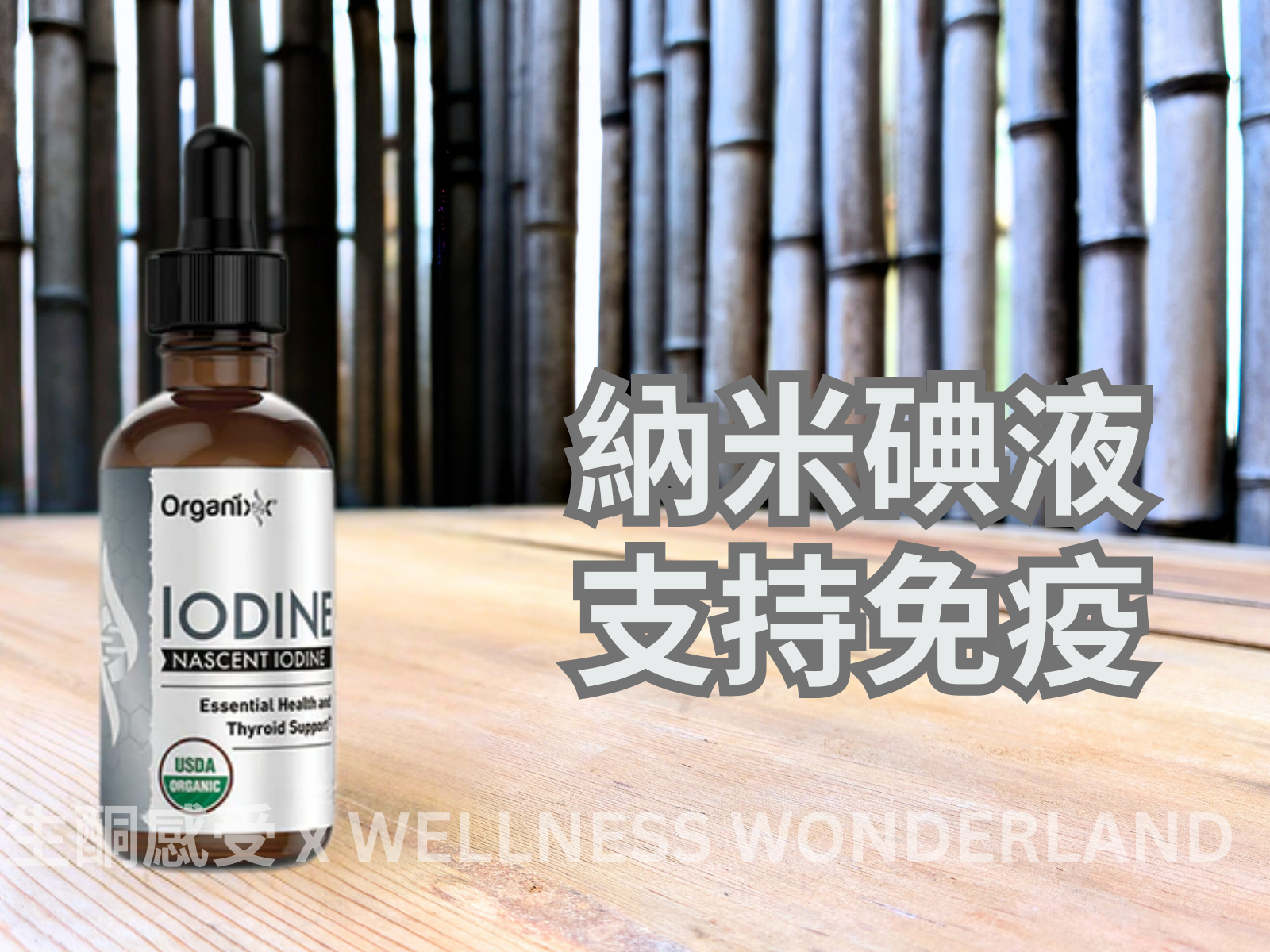 美國 Organixx - Iodine 有機納米碘液 ( 29.6ml )