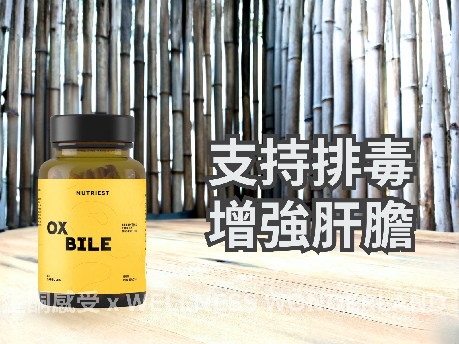 愛沙尼亞 Nutriest<BR>Grass Fed Ox Bile 草飼牛膽汁