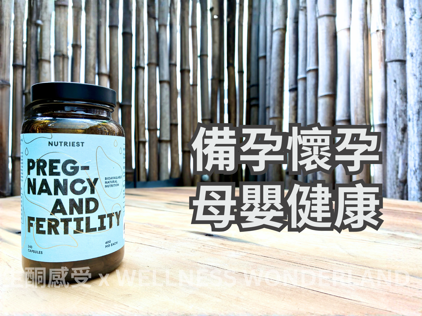 愛沙尼亞 Nutriest<BR>Pregnancy & Fertility 孕期營養複合精華