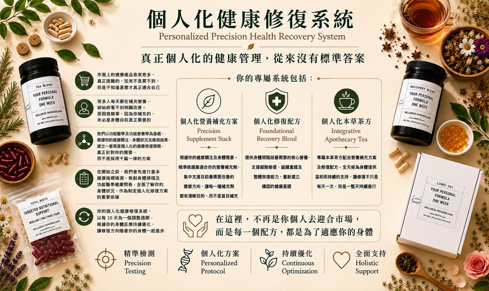 個人化健康修復系統